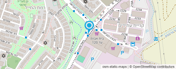 מפת הגעה אל מסעדת בריא BA