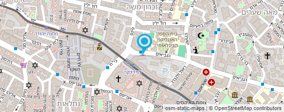 מפת הגעה אל אברהם הוסטלס וטורס בע"מ