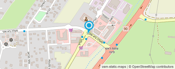 מפת הגעה אל מעדניית אבו חליל ראש פינה