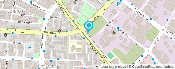 מפת הגעה אל גולדה חולון אמות