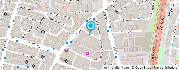 מפת הגעה אל כלנית כלי עבודה וציוד לבניה