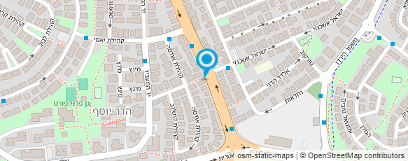 מפת הגעה אל סדוך הדר יוסף