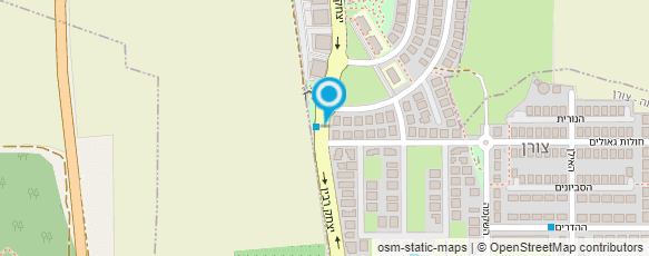 מפת הגעה אל מוזס שופ קדימה