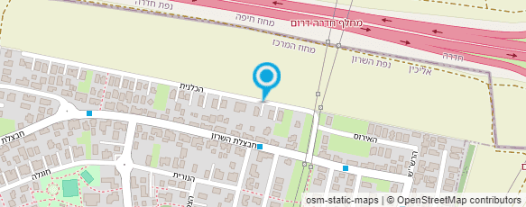 מפת הגעה אל ג'יקוני - מטבח אפרו ישראלי