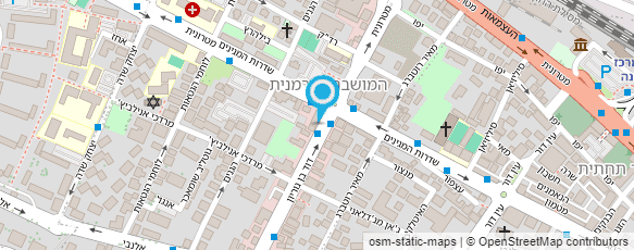 מפת הגעה אל מטבח של שלום