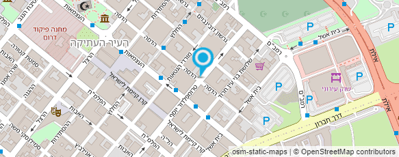 מפת הגעה אל מעבדת סופר אלקטרוניקה