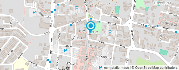 מפת הגעה אל המבורגר הפריך