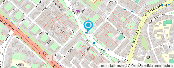 מפת הגעה אל פיצה הגשר