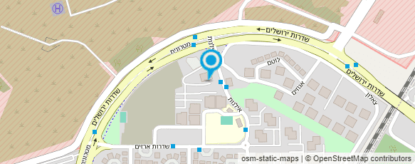 מפת הגעה אל קפה אואזיס