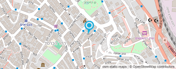 מפת הגעה אל קייטרינג שפירא 6 חיפה