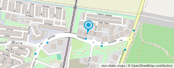 מפת הגעה אל אָלַגֹו דּוּלְסֶה אודל קפה מסעדה כשר למהדרין