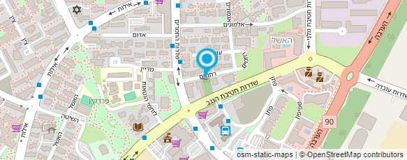 מפת הגעה אל פיצה הווליוד אילת