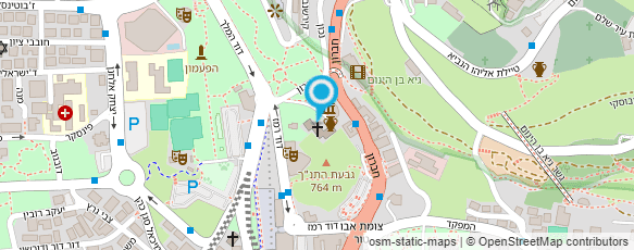 מפת הגעה אל סט אורבן ירושליםSt Urban Wine Bar