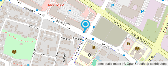 מפת הגעה אל המעורב  אשדוד