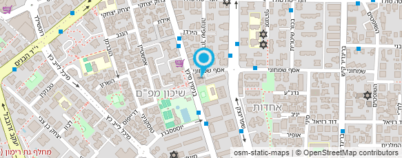 מפת הגעה אל בית מאפה דורית