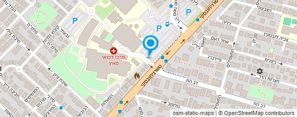 מפת הגעה אל פסטה בר כפר סבא