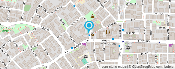 מפת הגעה אל קפה הנדיב הרצליה