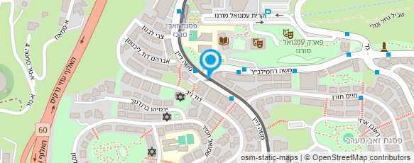 מפת הגעה אל באגט הירושלמי