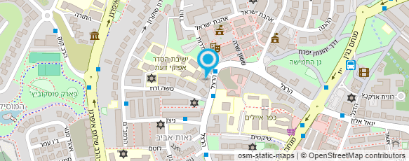 מפת הגעה אל השווארמה של שונק