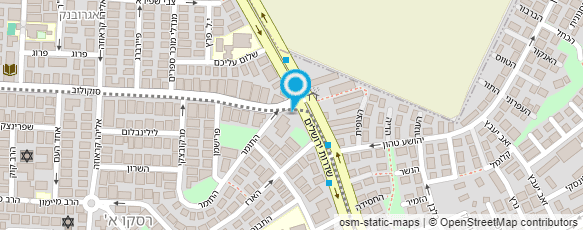 מפת הגעה אל שווארמה דונר