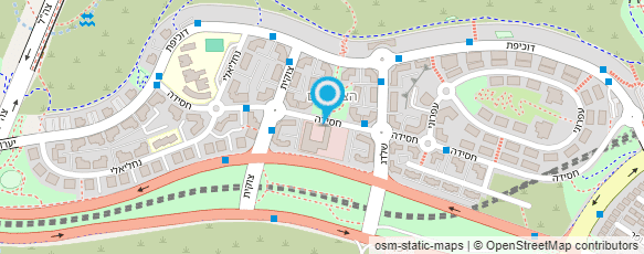 מפת הגעה אל פיצה סמיילי