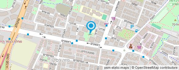 מפת הגעה אל פוריטייל מספרה לכלבים - Furrytail