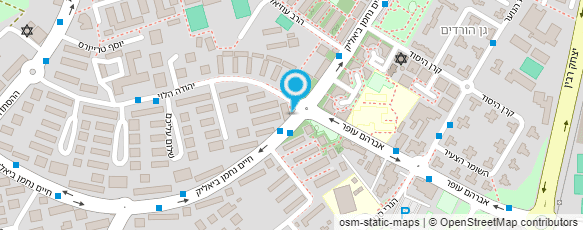 מפת הגעה אל המבורגר בשכונה