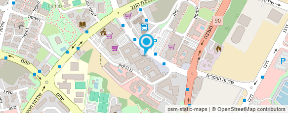 מפת הגעה אל בורגרים אילת בעיר