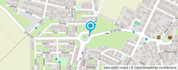 מפת הגעה אל נדב הקצב