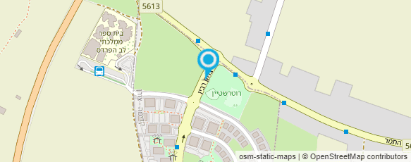 מפת הגעה אל פלאפל בריבוע