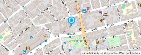 מפת הגעה אל פיצה יוני