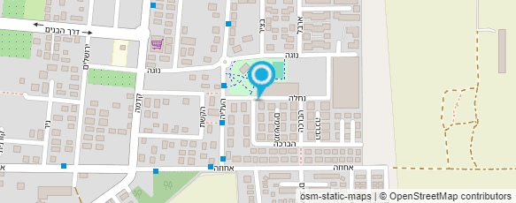 מפת הגעה אל ג'נסיס גלידה