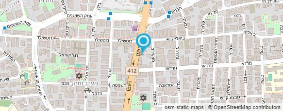 מפת הגעה אל ציונה קפה