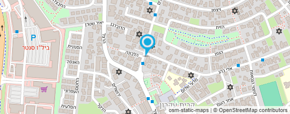 מפת הגעה אל מוניות קרית עקרון