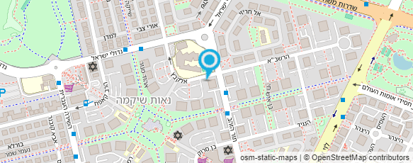 מפת הגעה אל מרכז השעונים מפת הגעה אל מרכז השעונים