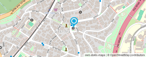 מפת הגעה אל בית הוועד