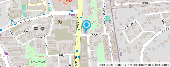 מפת הגעה אל פאפא ג'ונס קריית אונו