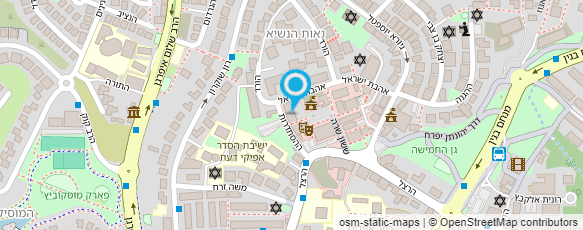 מפת הגעה אל המעורב של חן