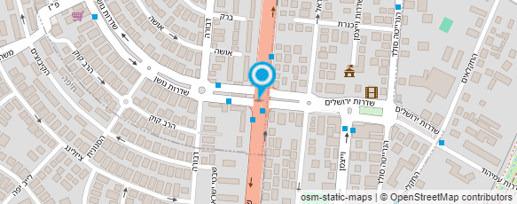 מפת הגעה אל espresso bar