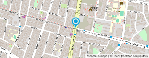 מפת הגעה אל מכבסת רמת חן אשרמן