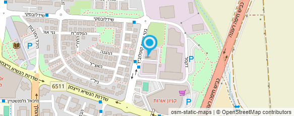 מפת הגעה אל בי ג בן