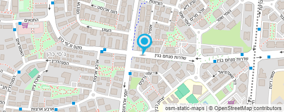 מפת הגעה אל יוסף פיצה אנד בייקרי