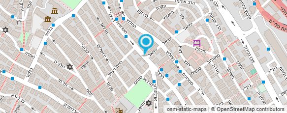 מפת הגעה אל דודא לפיצה