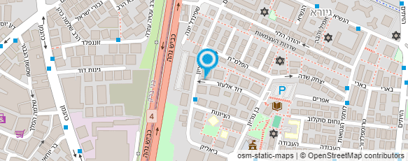 מפת הגעה אל משכנתא מחושבת-מנשה יצחק