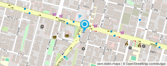 מפת הגעה אל פיצה דלה ויטה רעננה