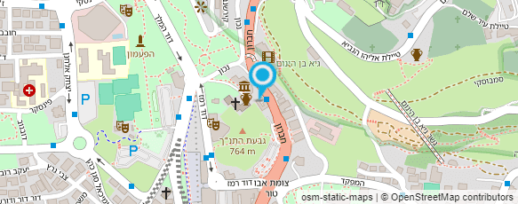 מפת הגעה אל טאפאס בר ירושלים