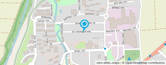 מפת הגעה אל מעדניה דפנה