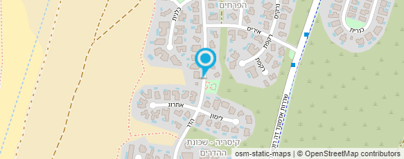 מפת הגעה אל אבני אהוה