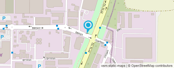 מפת הגעה אל החצר - אשדוד