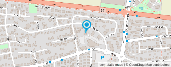 מפת הגעה אל שווארמה אדיר